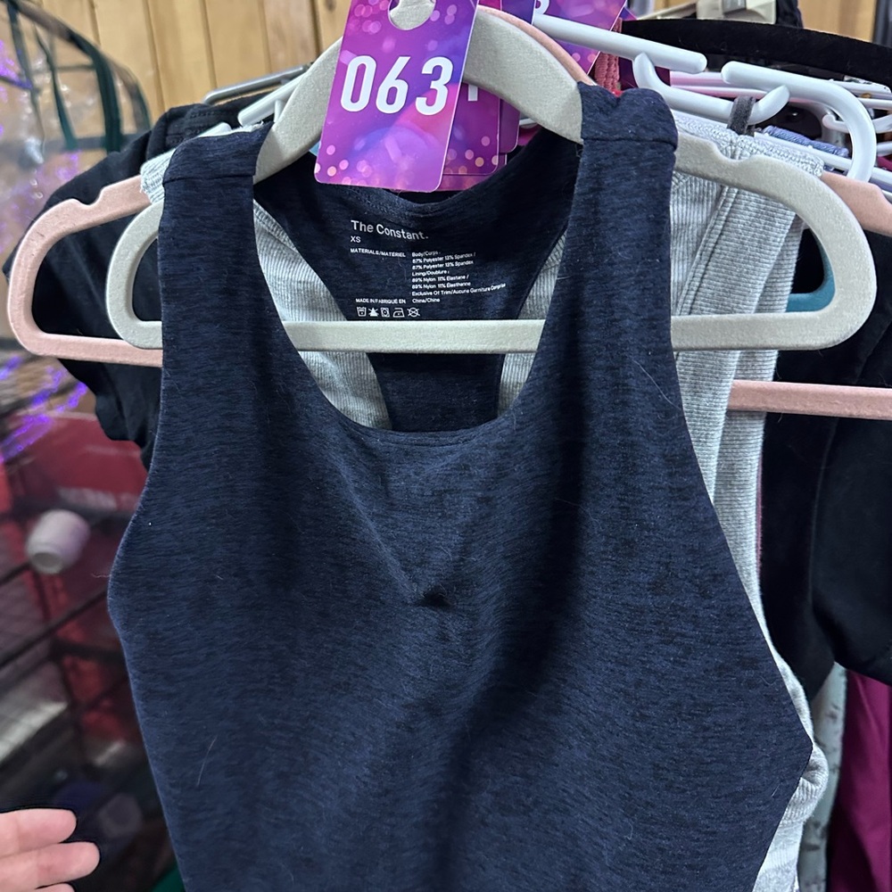 63. Aritzia The Constant buttery bra top